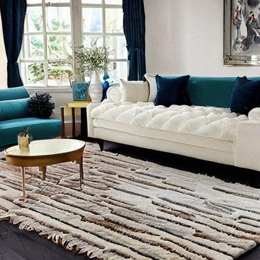 What Color Rug Goes with an Ivory Couch?