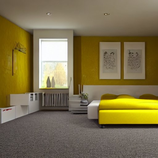 What Color Carpet Goes Good With Yellow Walls?