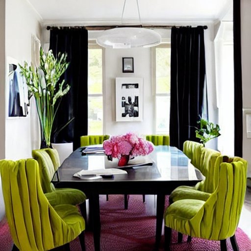 What Color Chairs Go With A Black Dining Table?