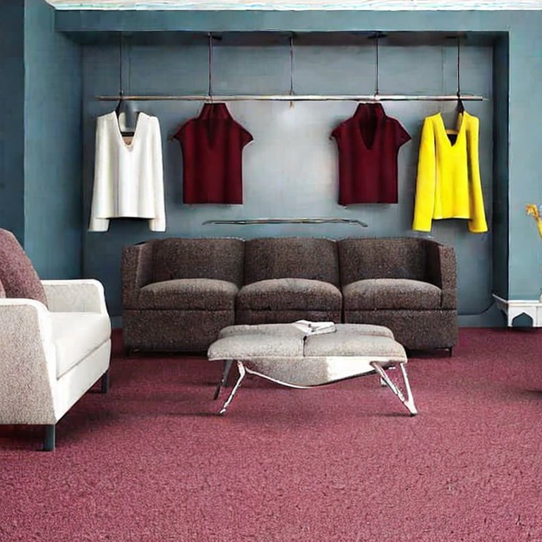 What Color Goes With Maroon Carpet?