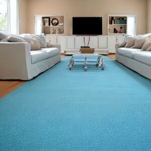 What Color Paint Goes With Light Blue Carpet: