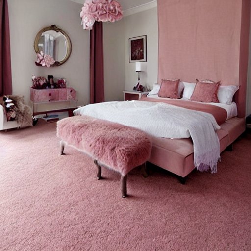What Color Paint Goes With Dusty Rose Carpet?