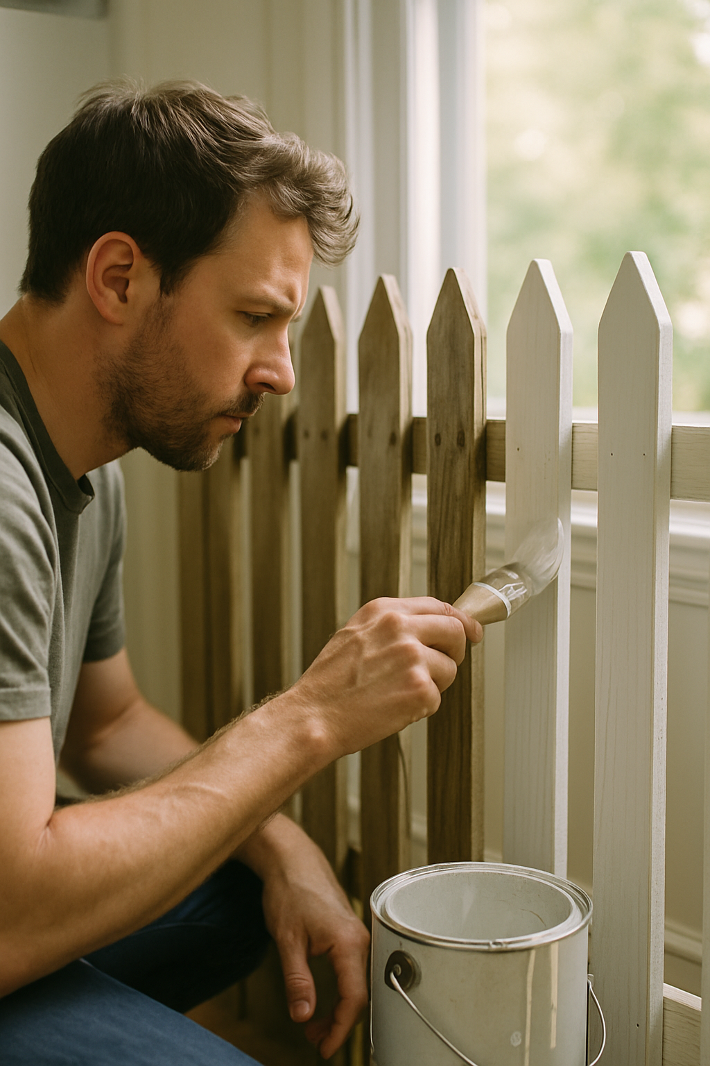 How Do You Paint a Fence Efficiently?
