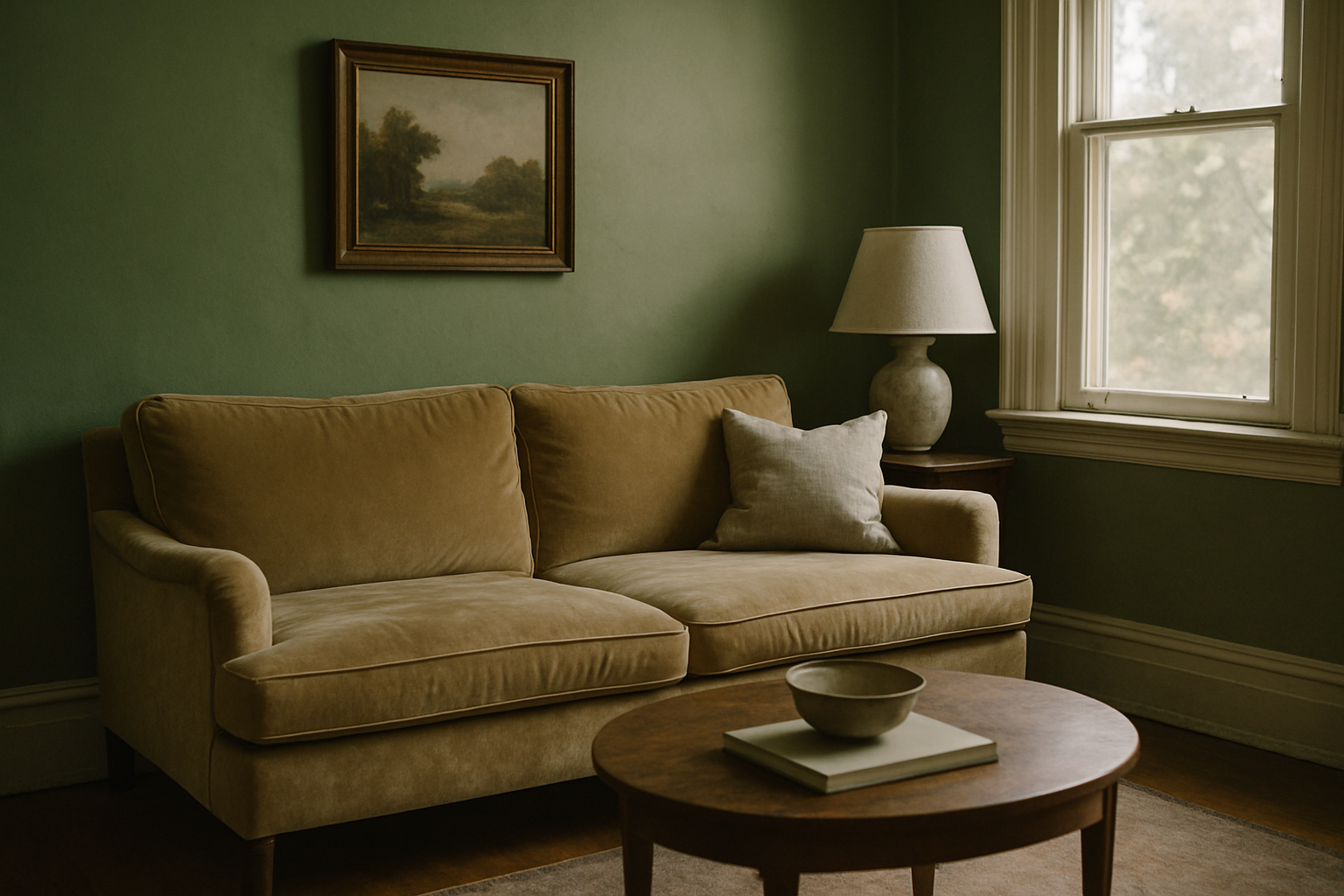 Hunter and Jewel-Tone Greens Demand Furniture That Can Hold Its Own