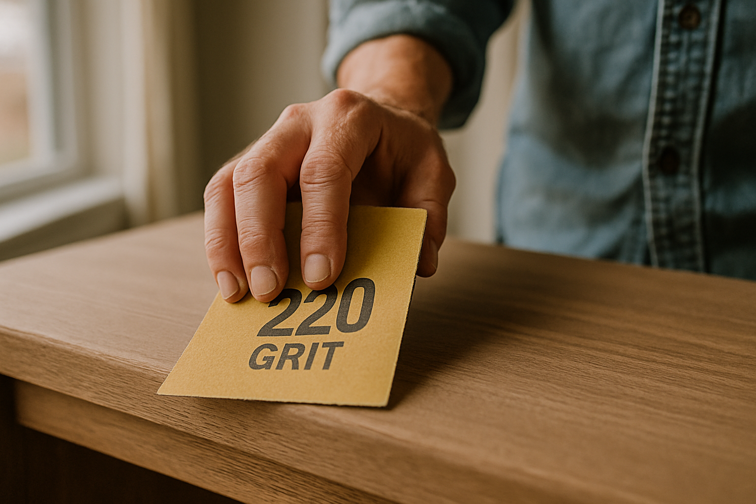 Sanding Direction Is More Important Than the Number on the Paper